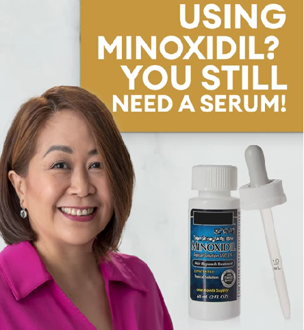 Using Minoxidil? You still need a serum!