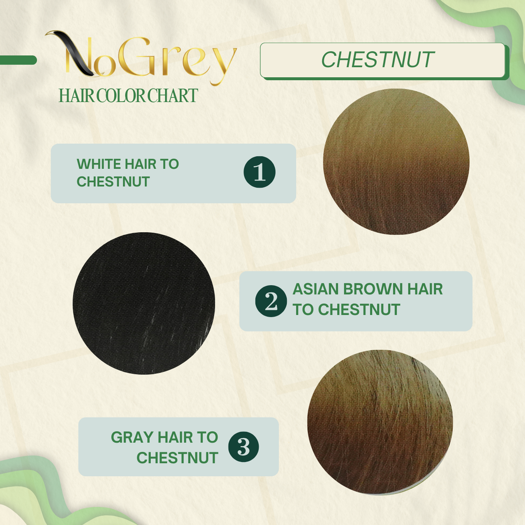NoGrey HAIR COLOR Gel Powder Twin Pack - Peroxide Free, Ammonia Free