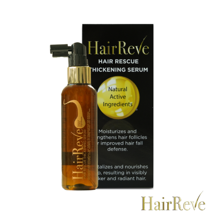 HairReve Hair Rescue Thickening SERUM 100ml (Reduce Hair Fall, Thicker Stronger Hair)