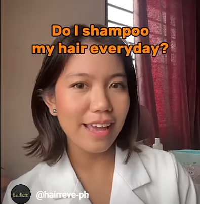 I answered the question: Do I shampoo my hair every day? 🧴💆‍♀️