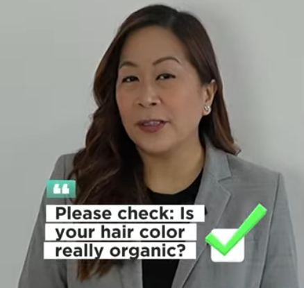 Please check: Is your hair color really organic? 🤔🌿