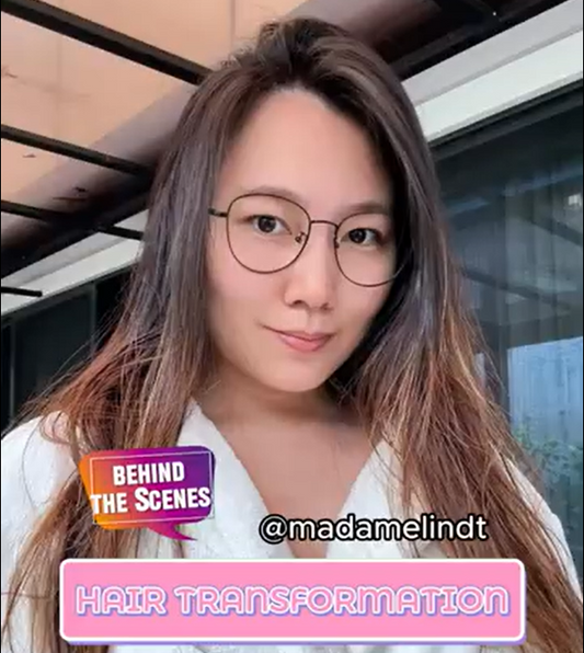 Behind the Scenes: Hair Transformation Secrets by @madamelindt ✨🎬