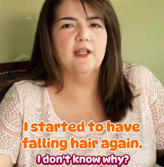 I started to have falling hair again... I don’t know why? 😟💔