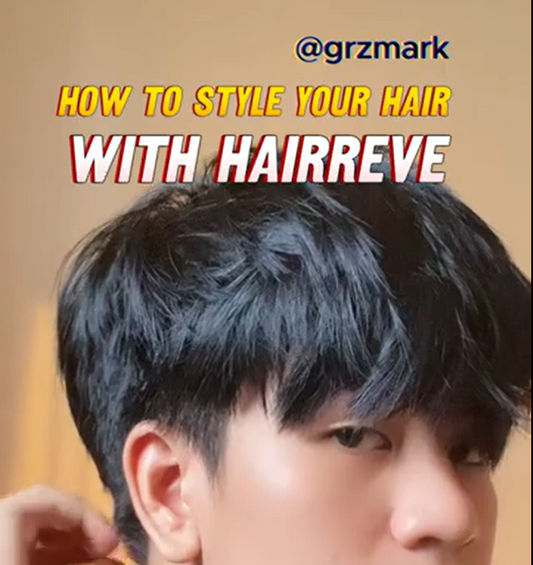 How to Style Your Hair with HairReve! 💇‍♂️🔥