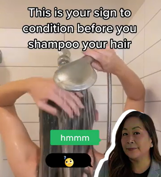 Condition Before Shampoo?? 🤔🚿