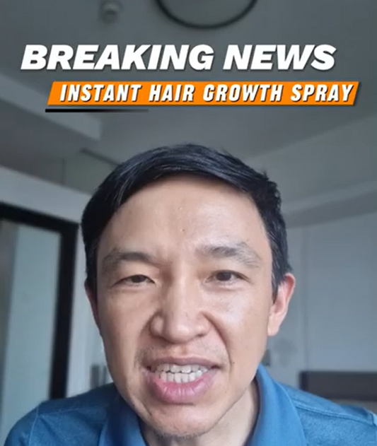 Breaking News: Instant Hair Growth Spray