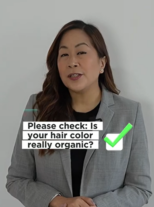 Please check: Is your hair color really organic? 🤔🌿