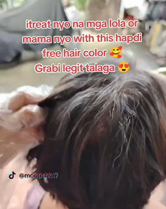 I-treat niyo lola or mama niyo sa hapdi free hair color🎨👵
