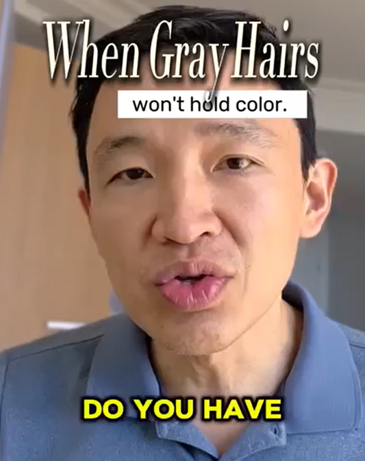 When Gray Hairs Won't Hold Color 👩‍🦳