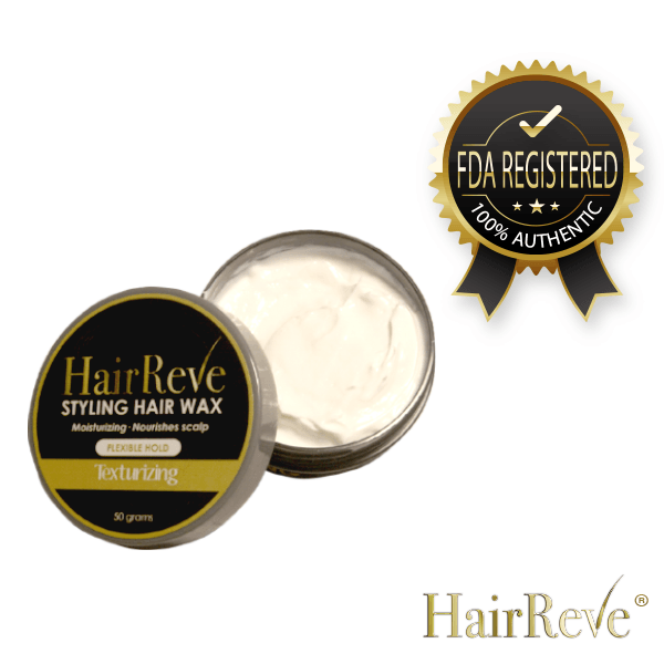 Hairreve Hair Thickening Serum, Sulfate-Free Shampoo & Styling Wax Bundle (Reduce Hairfall, Stimulate Hair Growth) - HairReve