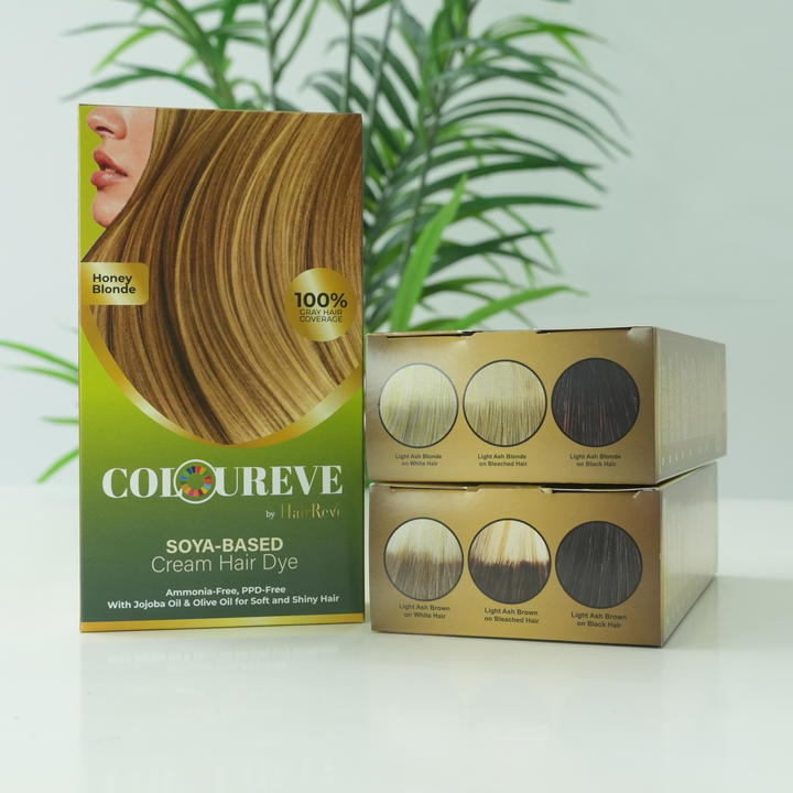 Coloureve HAIR DYE by HairReve - Ammonia Free, PPD Free, Soya Based