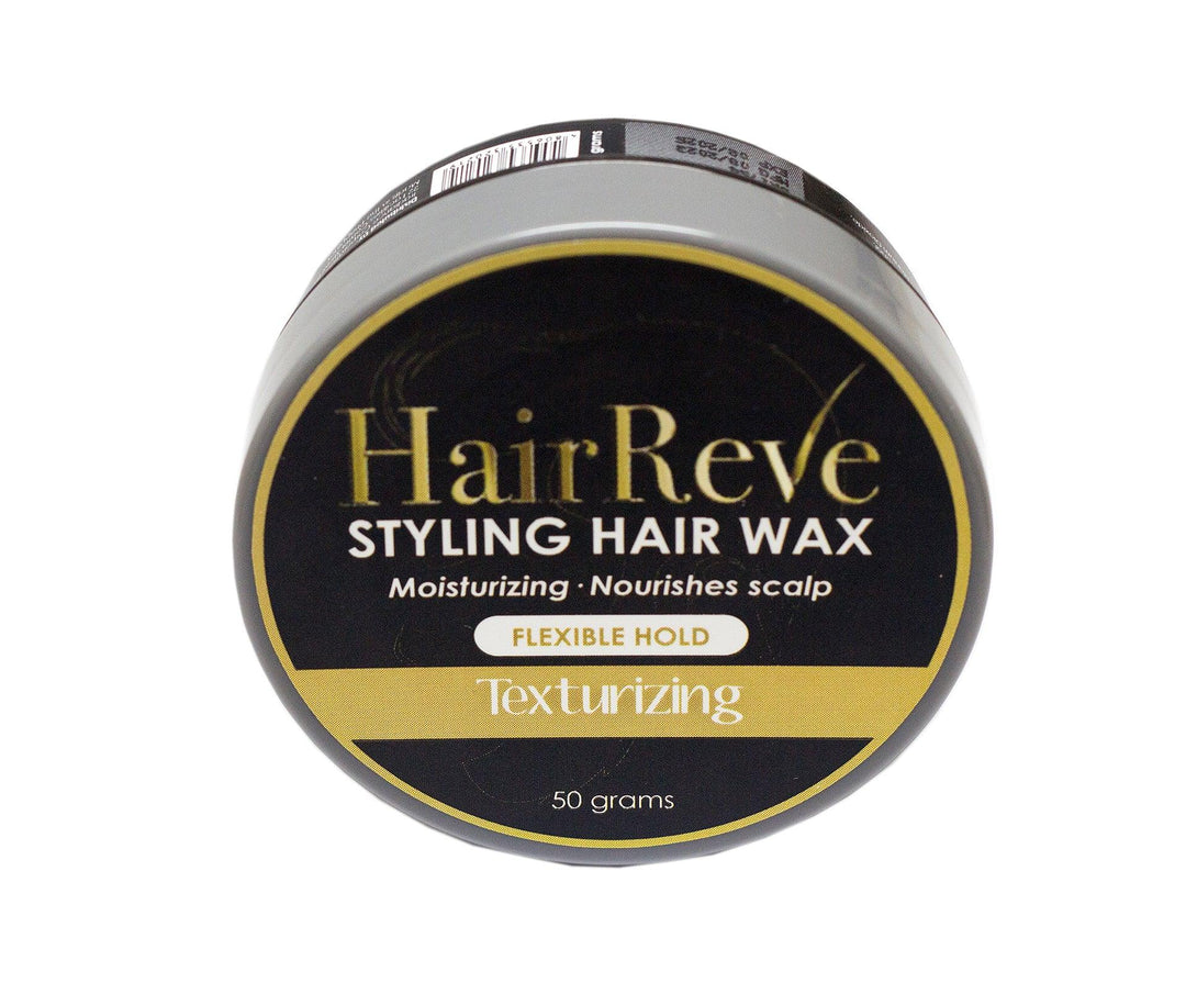 Hairreve Styling Hair Wax - Texturizing Flexible Hold (50g) - Moisturize & Nourish Your Scalp - HairReve