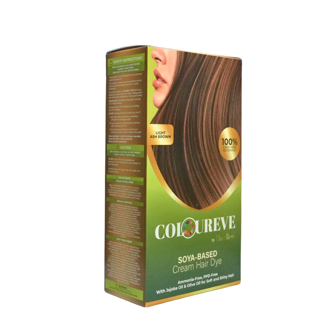 Coloureve HAIR DYE by HairReve - Ammonia Free, PPD Free, Soya Based