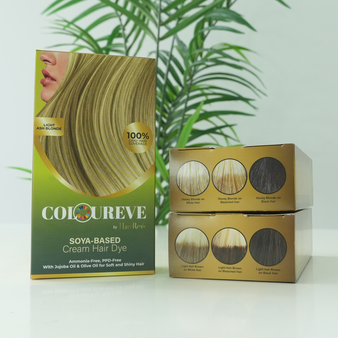 Coloureve HAIR DYE by HairReve - Ammonia Free, PPD Free, Soya Based