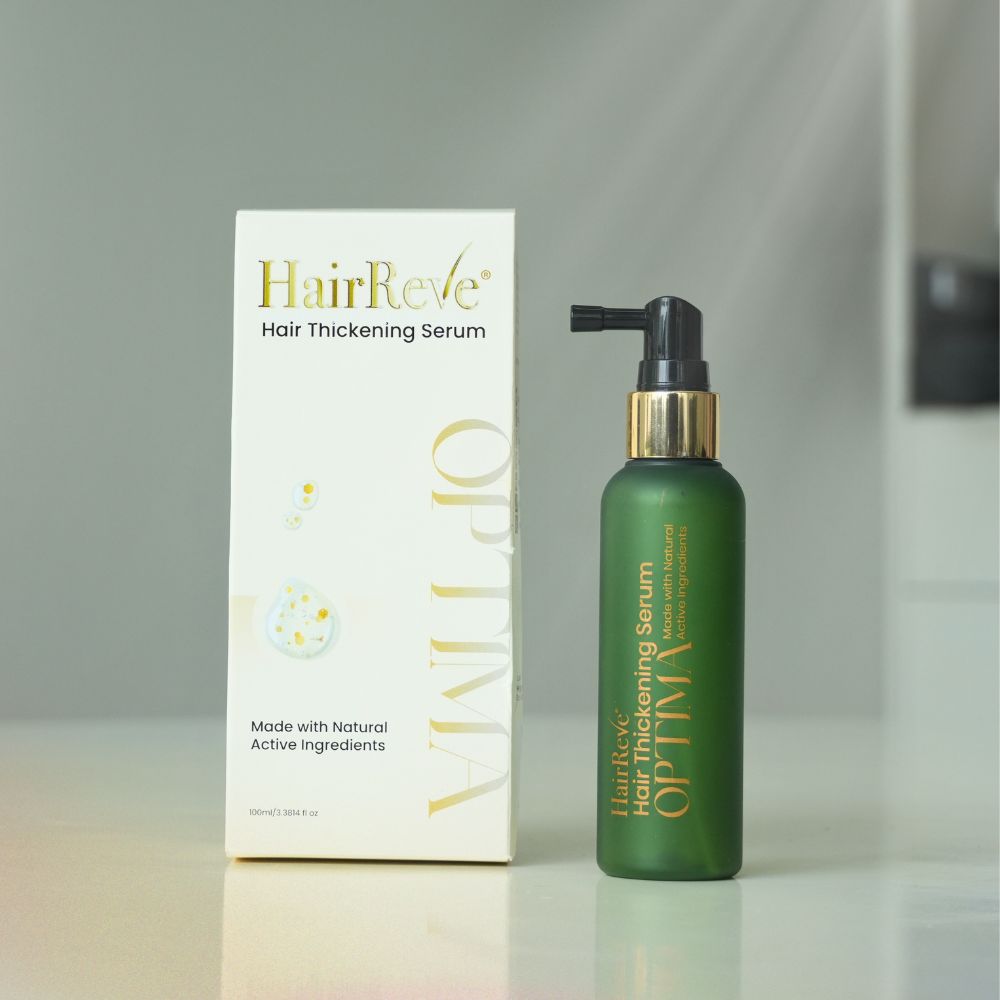 Hairreve OPTIMA Hair Thickening Serum - 100ml (Upgraded Formula, Reduce Hair Fall, Stronger Hair)