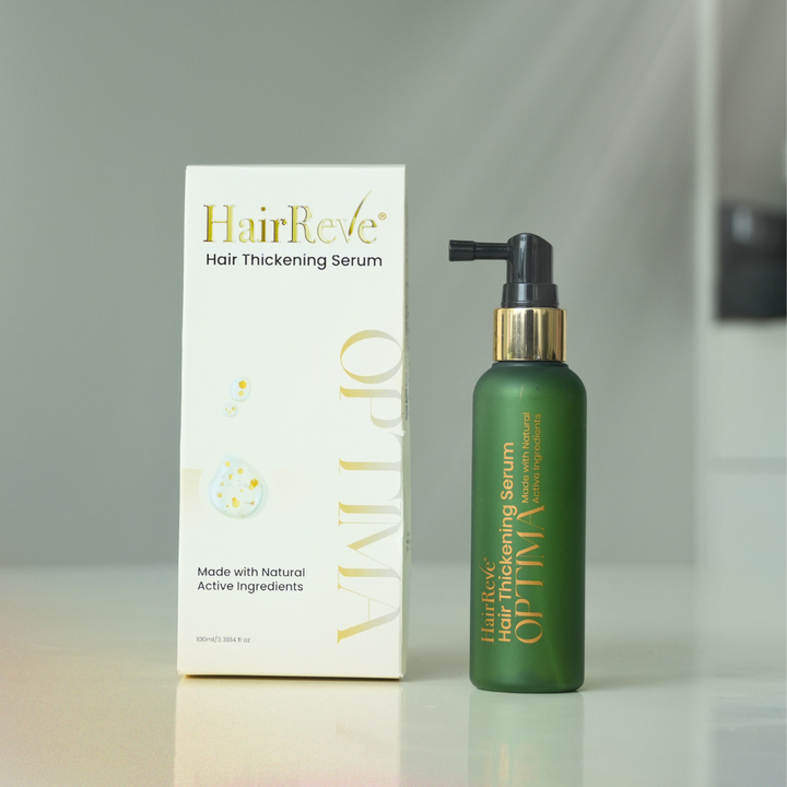 Hairreve OPTIMA Hair Thickening Serum - 100ml (Upgraded Formula, Reduce Hair Fall, Stronger Hair)