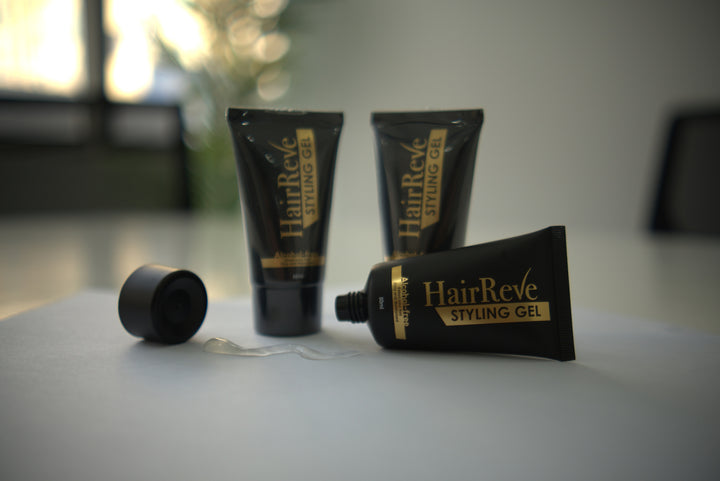 HairReve Styling GEL - Texturizing Light Hold (50ml) - Moisturize & Nourish Your Scalp with Style