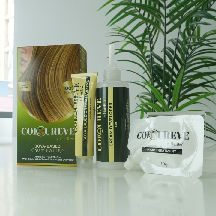 Coloureve HAIR DYE by HairReve - Ammonia Free, PPD Free, Soya Based