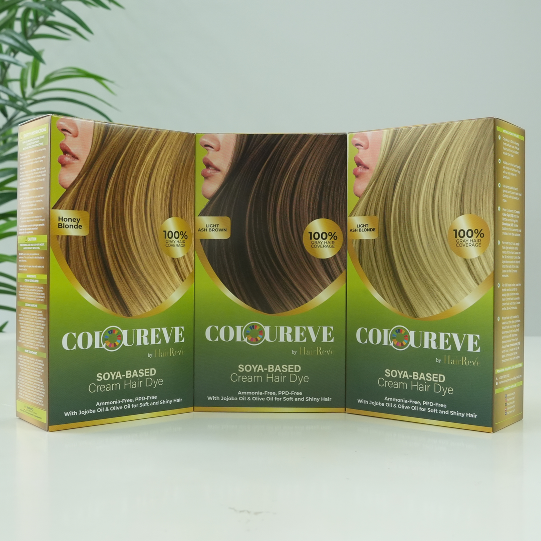 Coloureve HAIR DYE by HairReve - Ammonia Free, PPD Free, Soya Based