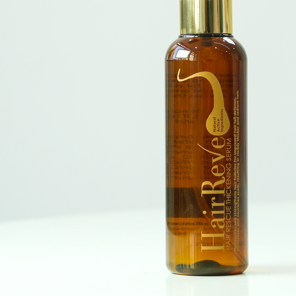 HairReve Hair Rescue Thickening SERUM 100ml (Reduce Hair Fall, Thicker Stronger Hair)