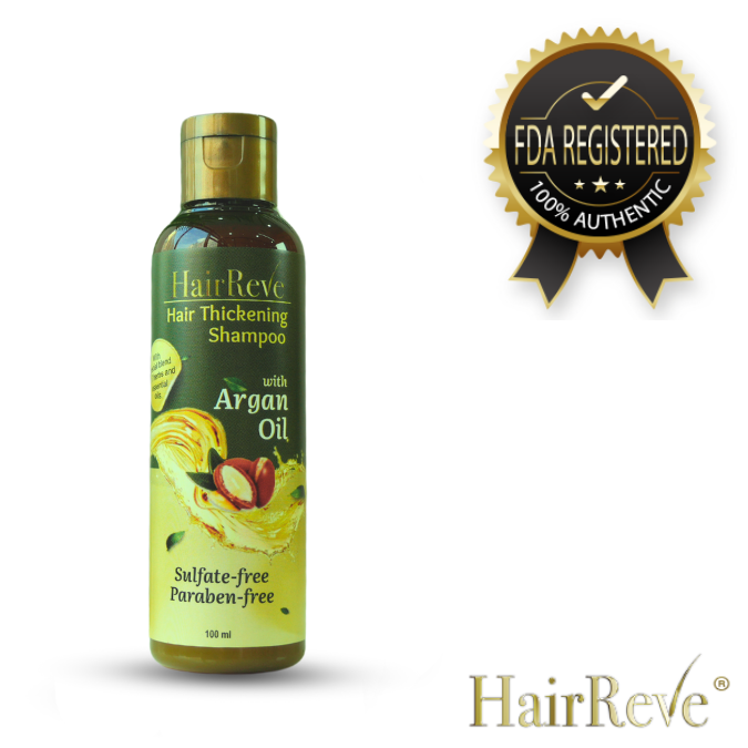 HairReve Hair Thickening SERUM & Sulfate-Free SHAMPOO Bundle (Reduce Hair Fall, Thicker Stronger Hair)