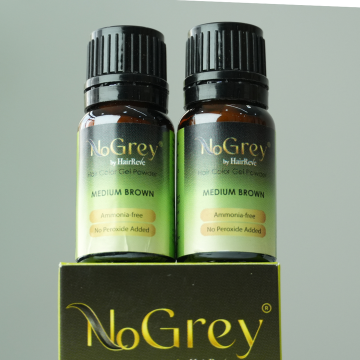 NoGrey HAIR COLOR Value Pack - 2 bottles of gel powder only