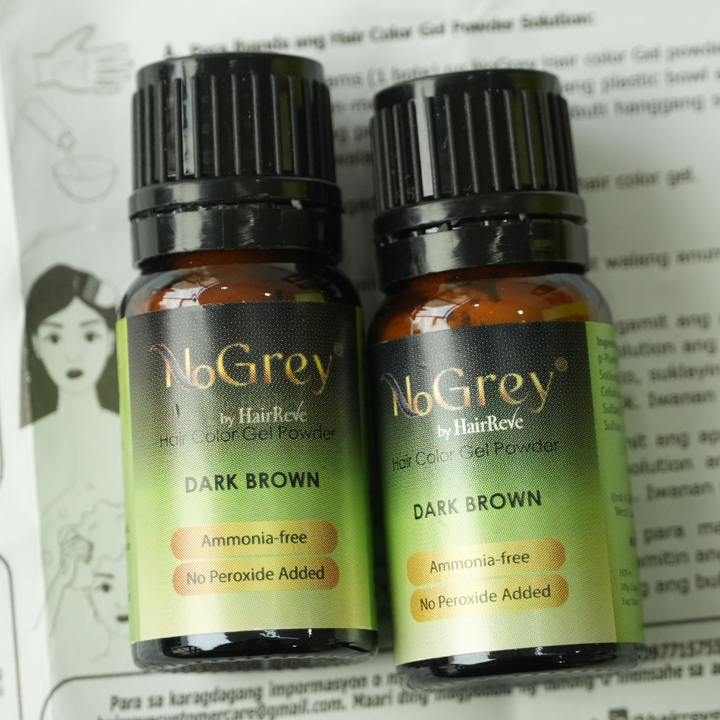 NoGrey HAIR COLOR Value Pack - 2 bottles of gel powder only