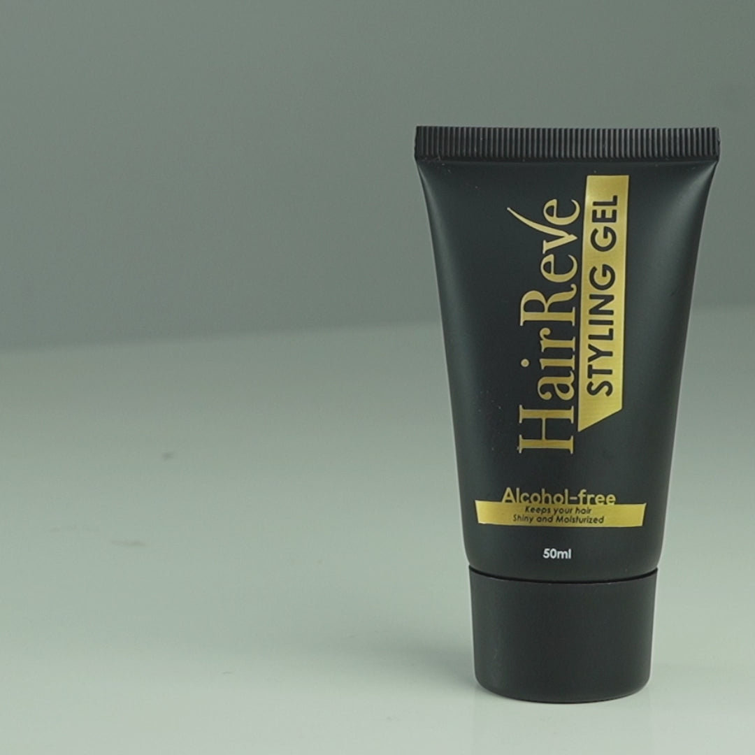 HairReve Styling GEL - Texturizing Light Hold (50ml) - Moisturize & Nourish Your Scalp with Style