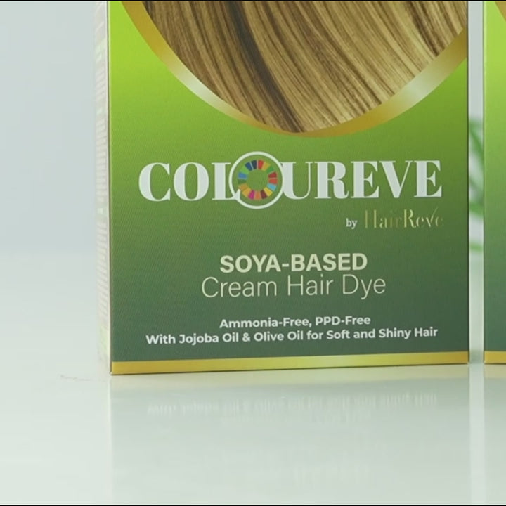 Coloureve HAIR DYE by HairReve - Ammonia Free, PPD Free, Soya Based