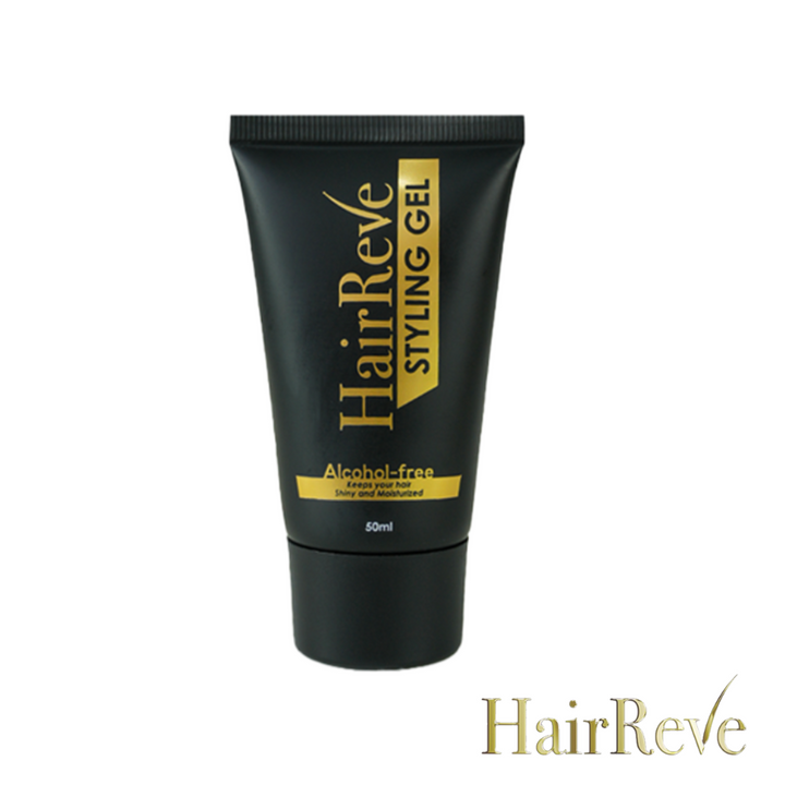 HairReve Styling GEL - Texturizing Light Hold (50ml) - Moisturize & Nourish Your Scalp with Style